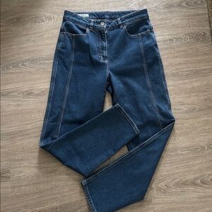Peserico Denim Jeans, made in Italy sz 40 / US 4 -- looks unworn!